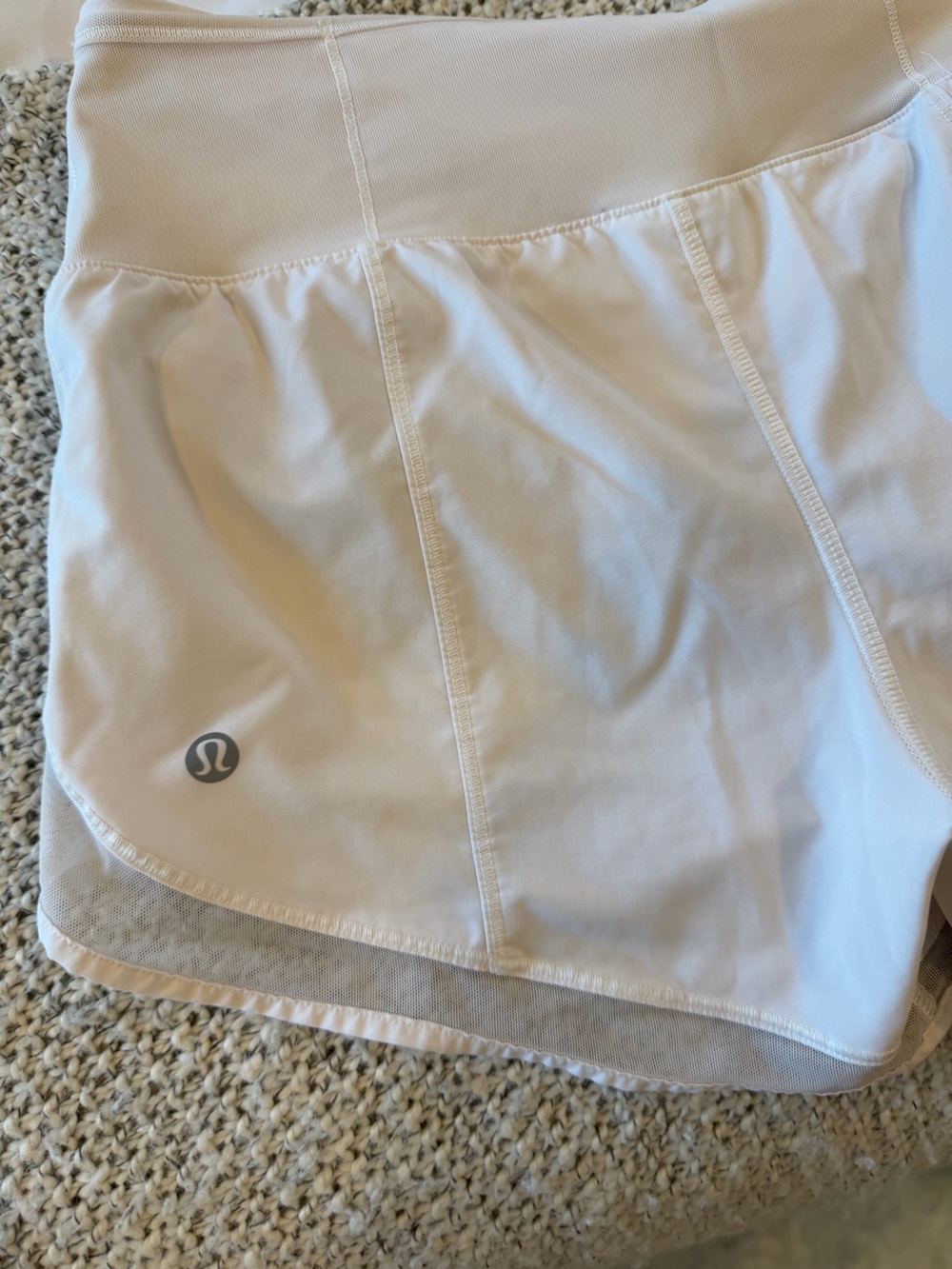 Lululemon White Shorts - Picture 2 of 6